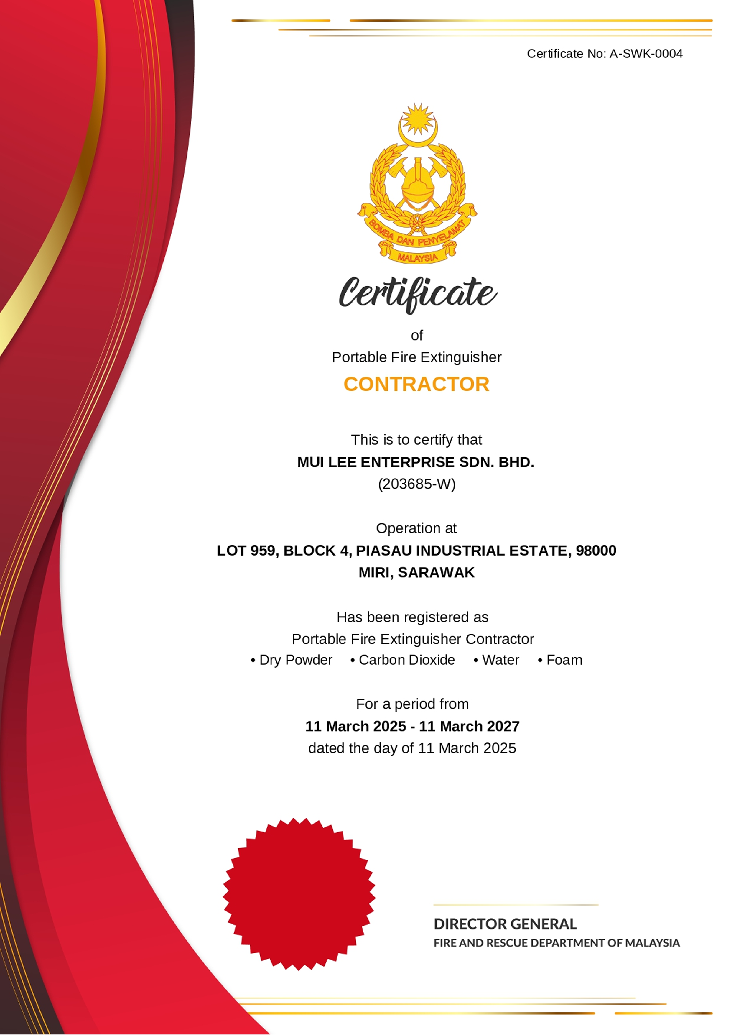 JABATAN BOMBA (FIRE AND RESCUE DEPARTMENT)